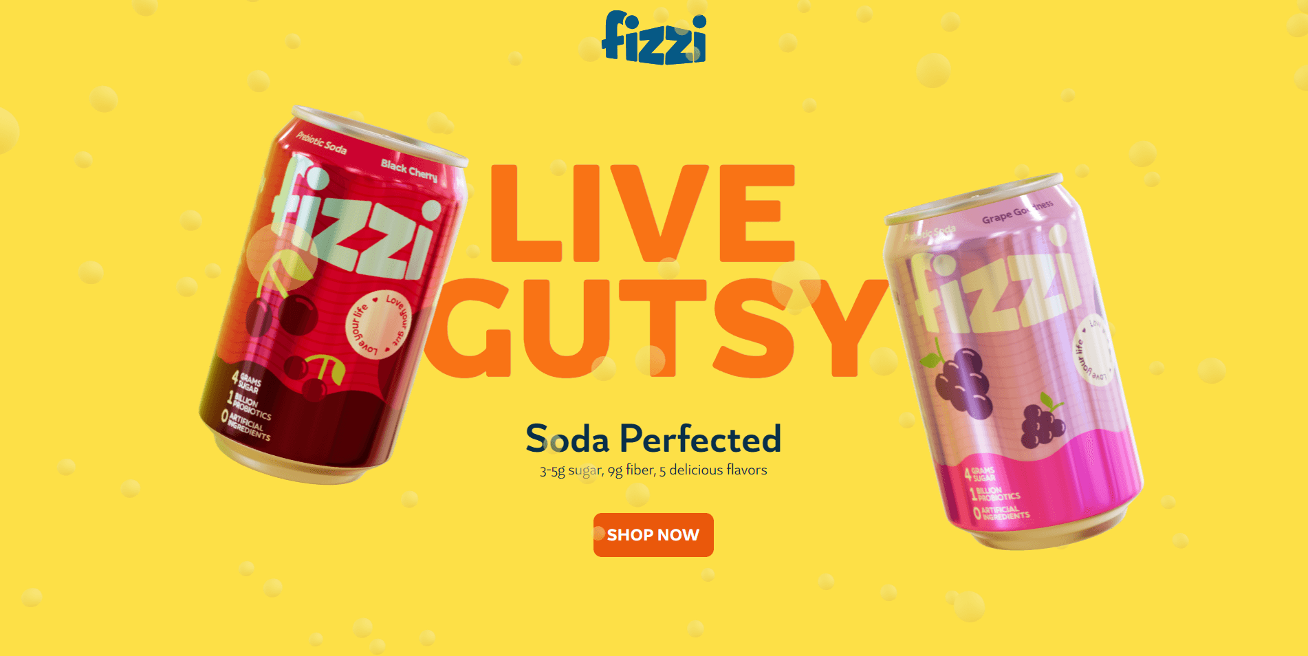 Fizzi Soda Landing